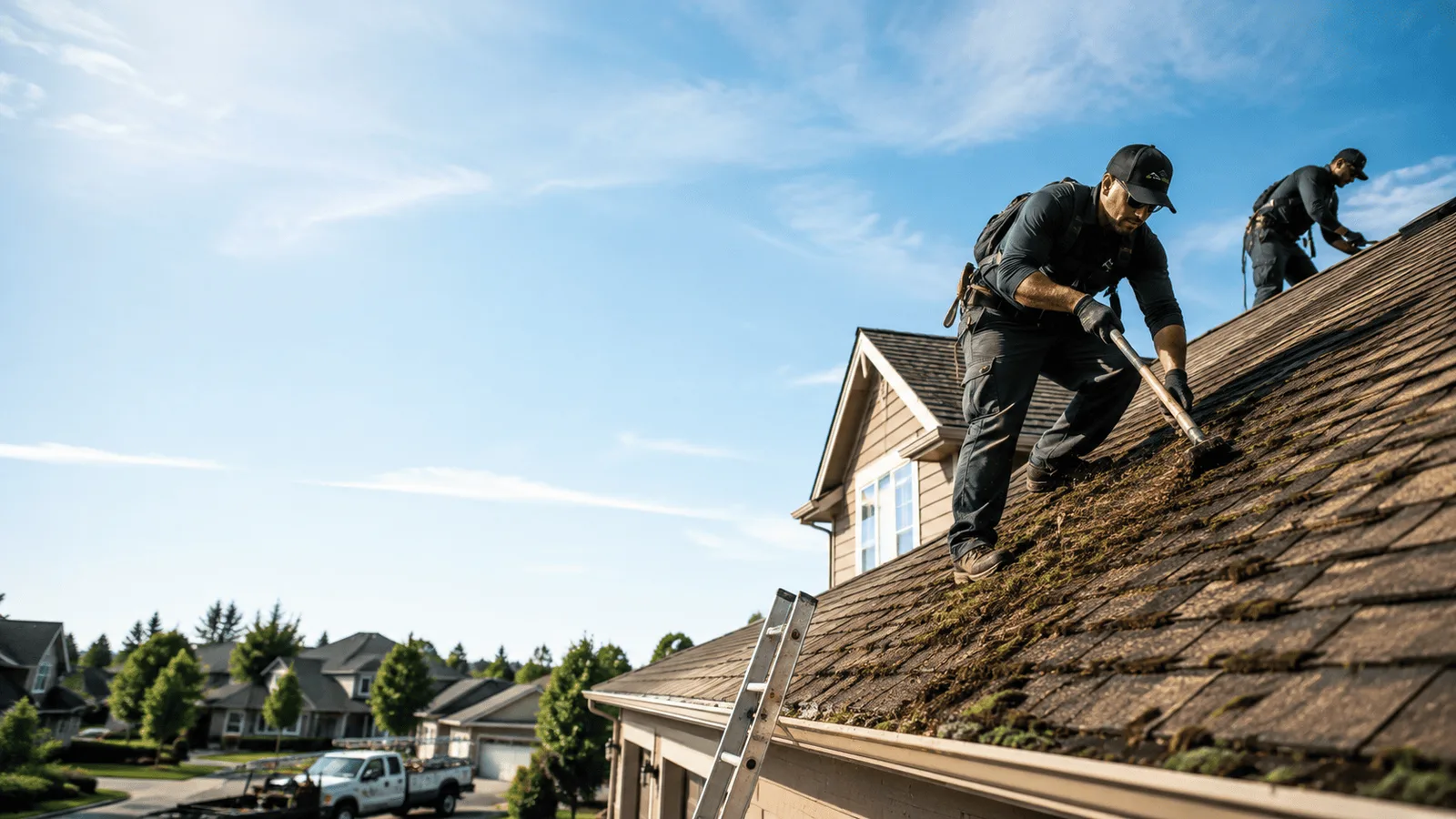 Roof Moss Removal in Deckerville, MI near me